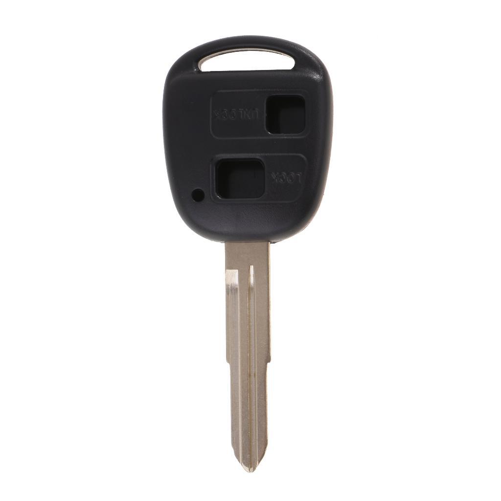 Remote Shell 2-Button for   Remote Key FOB Case With Uncut