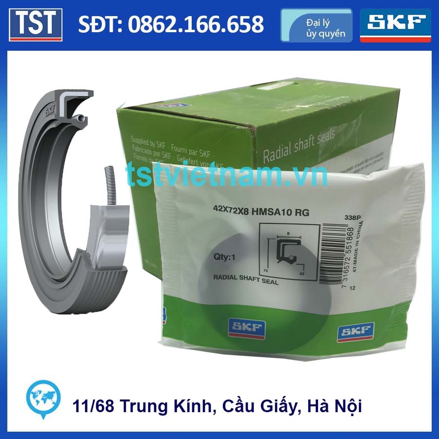 Phớt chắn dầu SKF 42x72x8 HMSA10 RG