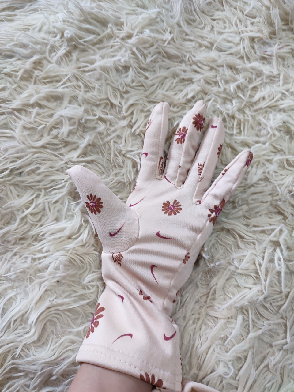 Bao /găng tay Nữ chất liệu vải cotton chống nắng