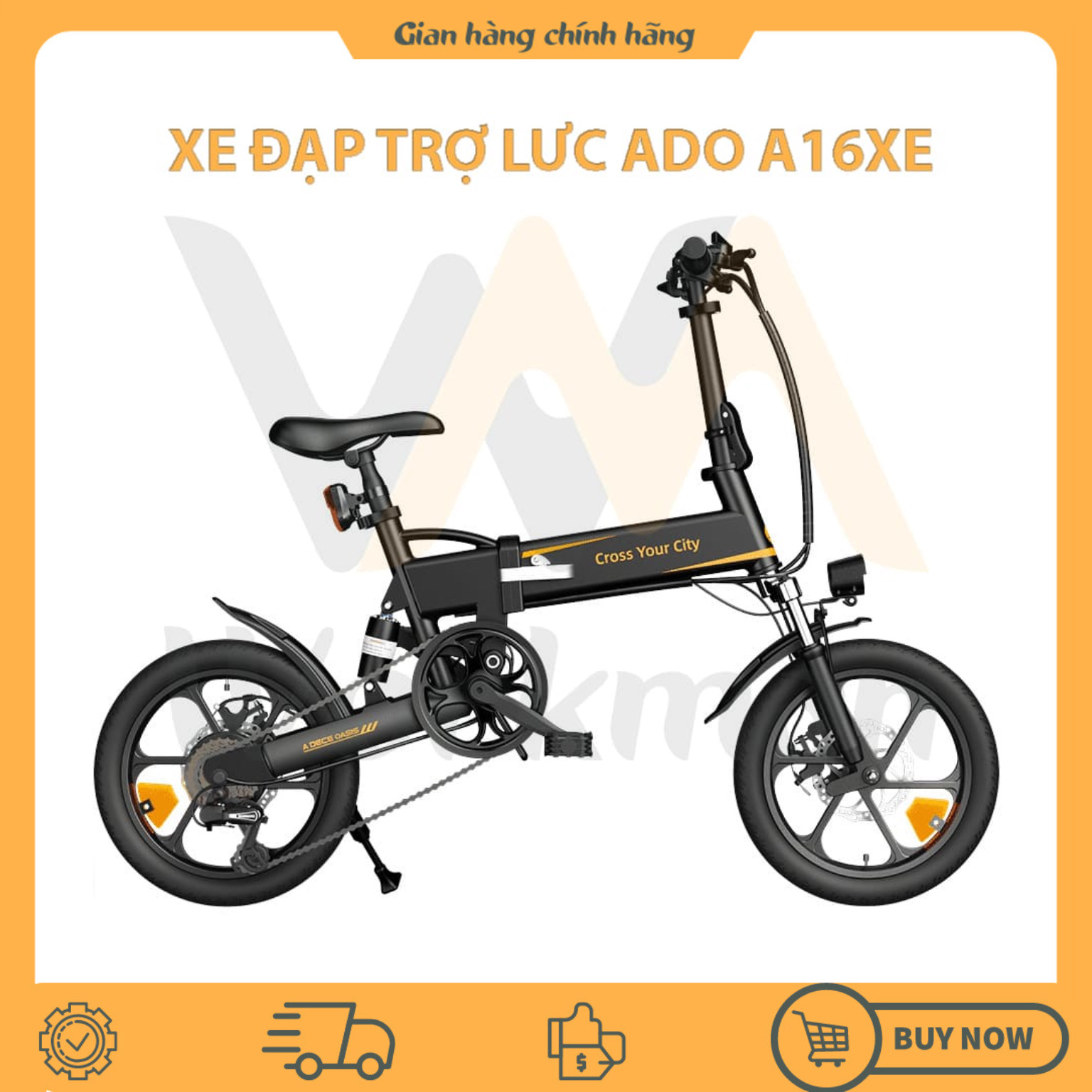 Xe đạp trợ lực điện ADO A16XE