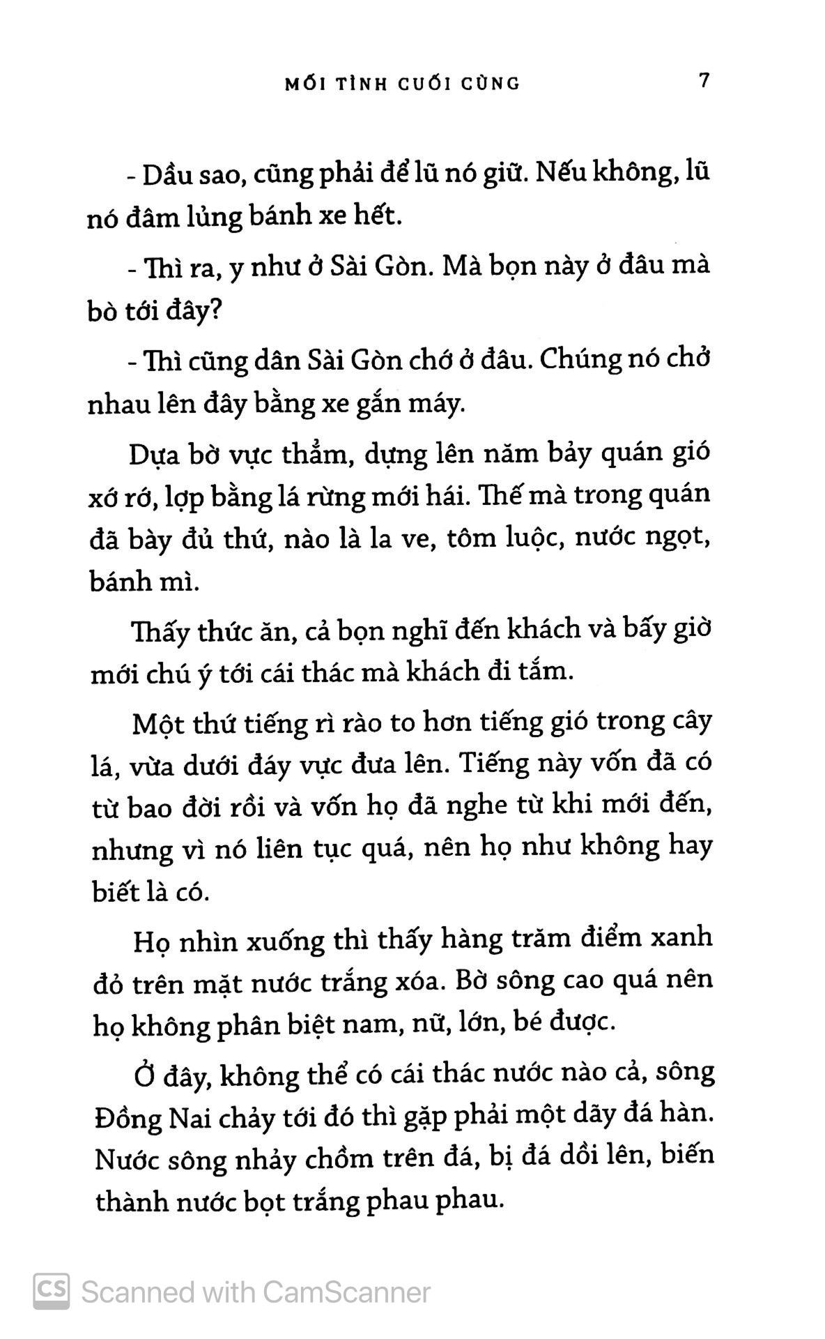 Sách Mối Tình Cuối Cùng