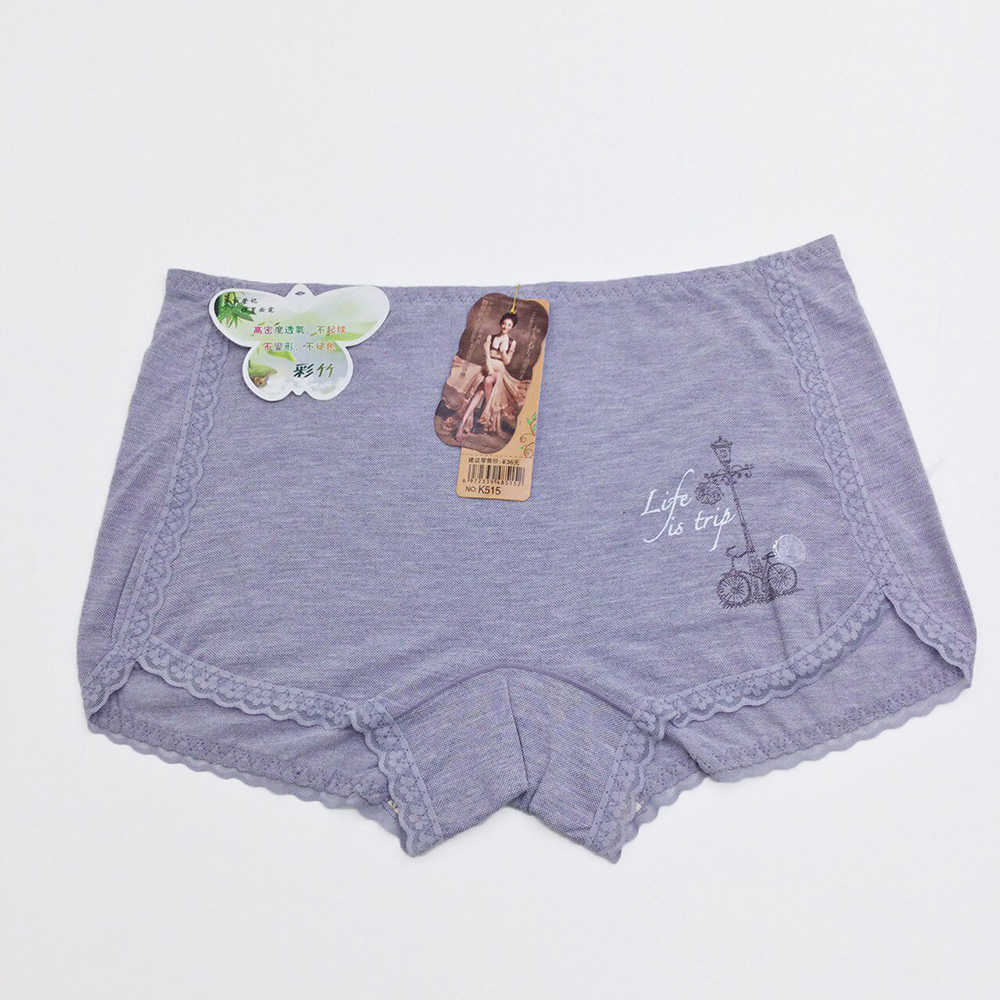 Quần lót cotton dáng đùi,viền ren,siêu nhẹ,mềm mịn,thấm hút tốt,đũng kháng khuẩn phù hợp người từ 40-58kg.
