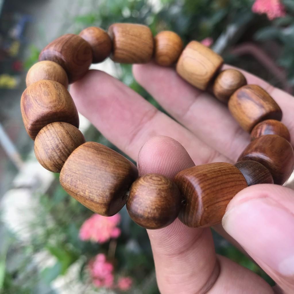 Vòng tay Bách Xanh đốt trúc (BH628) Mùi thơm ngọt - Phú Quý và trường tồn - Bracelet of HAHANCO