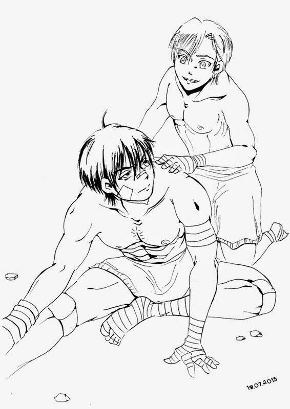 đại chiến titan - những sưu tầm về doujinshi chapter 54 6