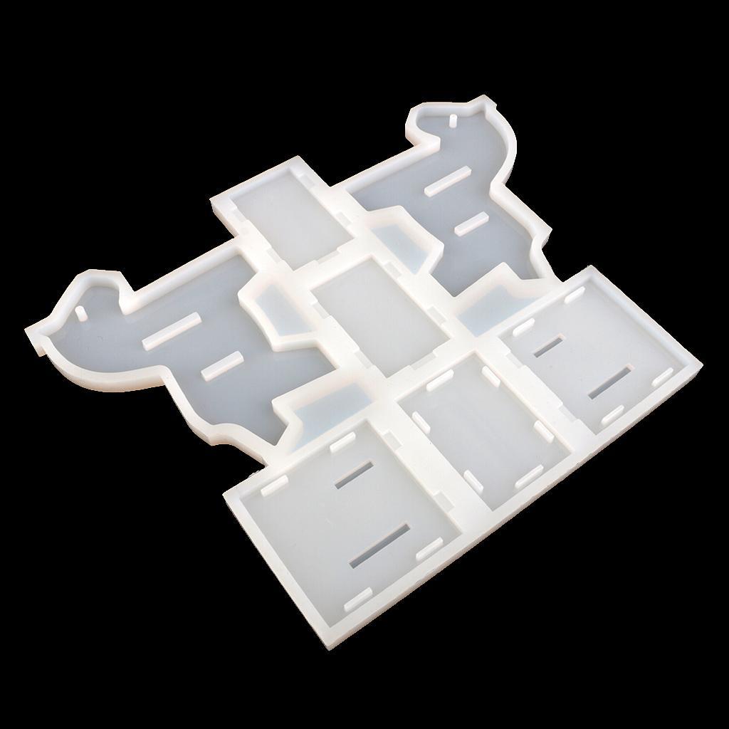 Silicone Molds Horse Pen Container Making DIY Brush Pot Tool Accessory Craft Mould DIY Making 11.42'' * 9.25''