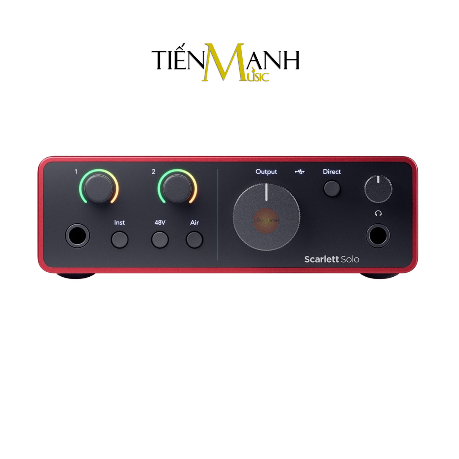 [Tặng Cable, BH 3 Năm] Focusrite Solo Gen 4 Sound Card Âm Thanh Scarlett - Focus USB Audio SoundCard Gen4 Hàng Chính Hãng