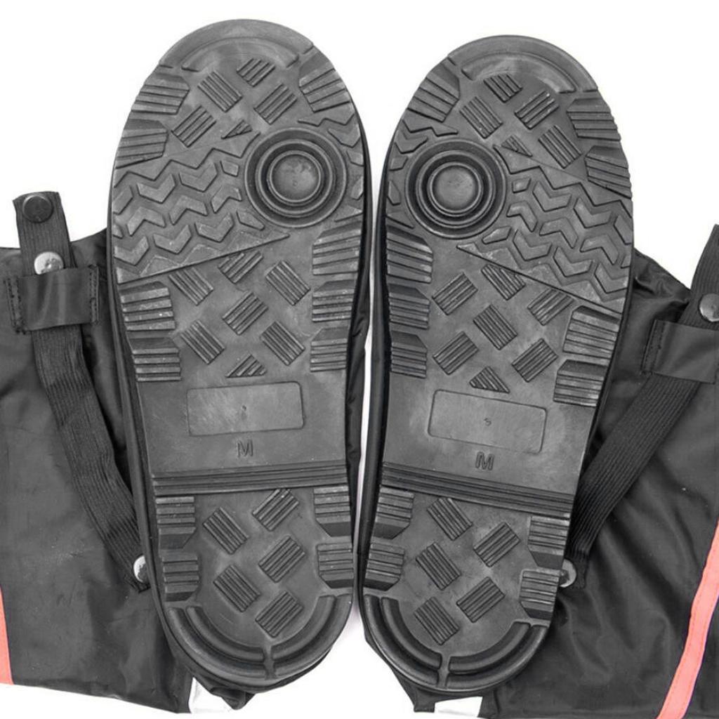 Cycling Shoe Cover Rain Boots Waterproof Protector Overshoes with Reflector