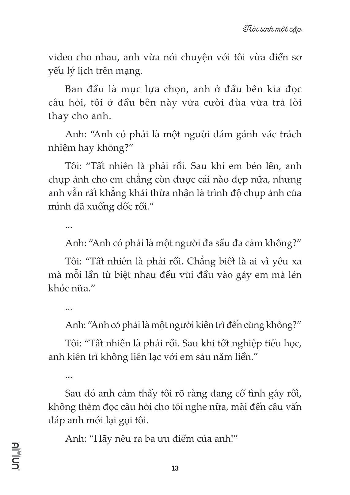 Trời Sinh Một Cặp