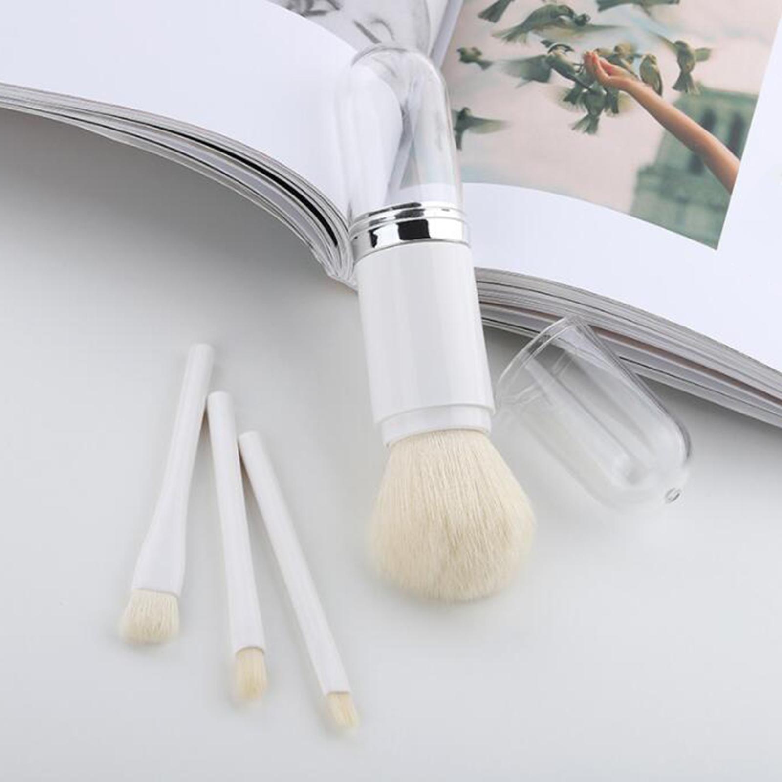 Small Makeup Brush Set W/ Carry Case  for Eyeshadow Blush