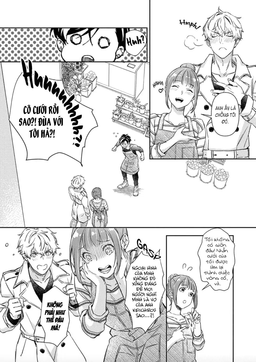 Hôn Nhân Tình Yêu Của Cặp Đôi Konihata chapter 6.1 - Trang 8
