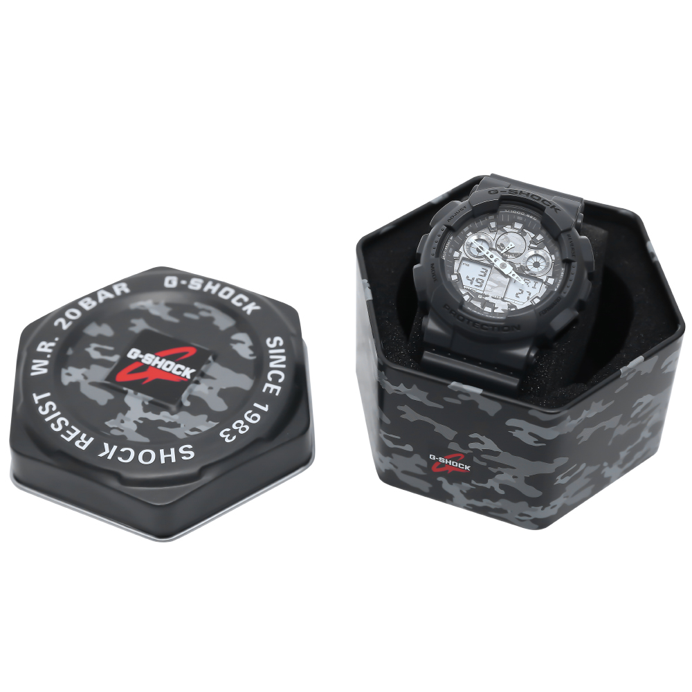 Đồng hồ Nam G-Shock GA-100CF-8ADR - Hàng chính hãng