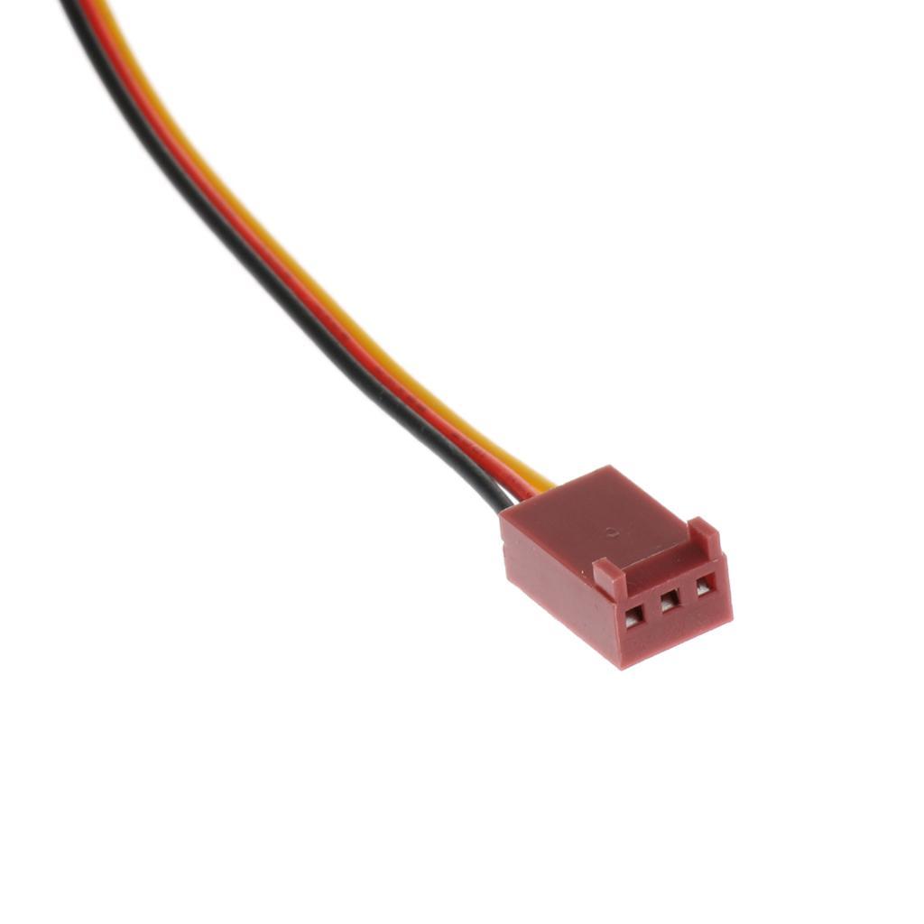 Aluminum 12V Cooled Fan 9cm Computer CPU w/ LED for Desktops