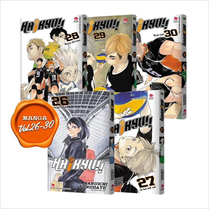 Sách - Haikyu!! Premium (boxset 2 - tập 16 đến tập 30)