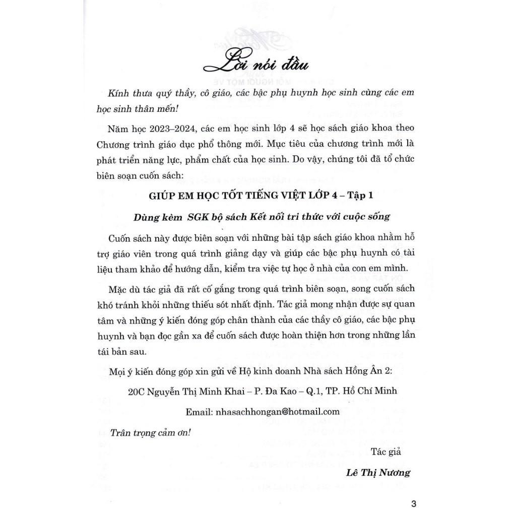 Sách - Giúp Em Học Tốt Tiếng Việt Lớp 4 - Tập 1 - Dùng Kèm SGK Kết Nối Tri Thức Với Cuộc Sống - Hồng Ân