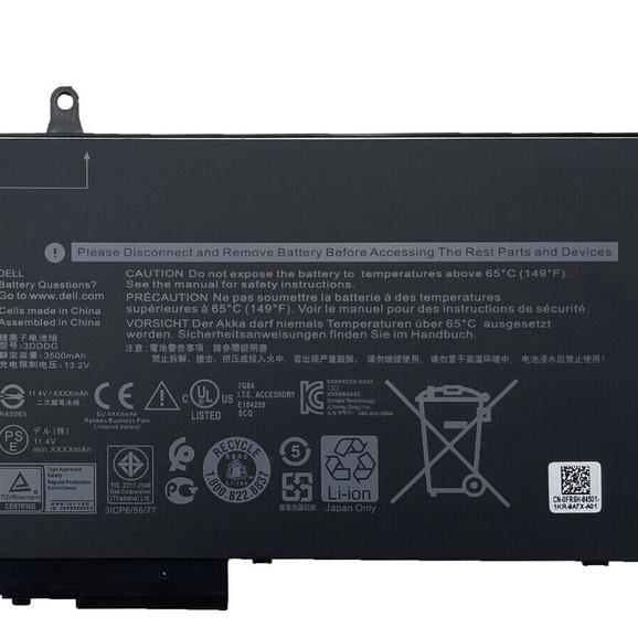 Hình ảnh Pin Tương Thích Cho Laptop Dell Latitude E5280 E5480 E5290 E5490 11.1V 42Wh 3Dddg - Hàng Nhập Khẩu New Seal TEEMO PC TEBAT636
