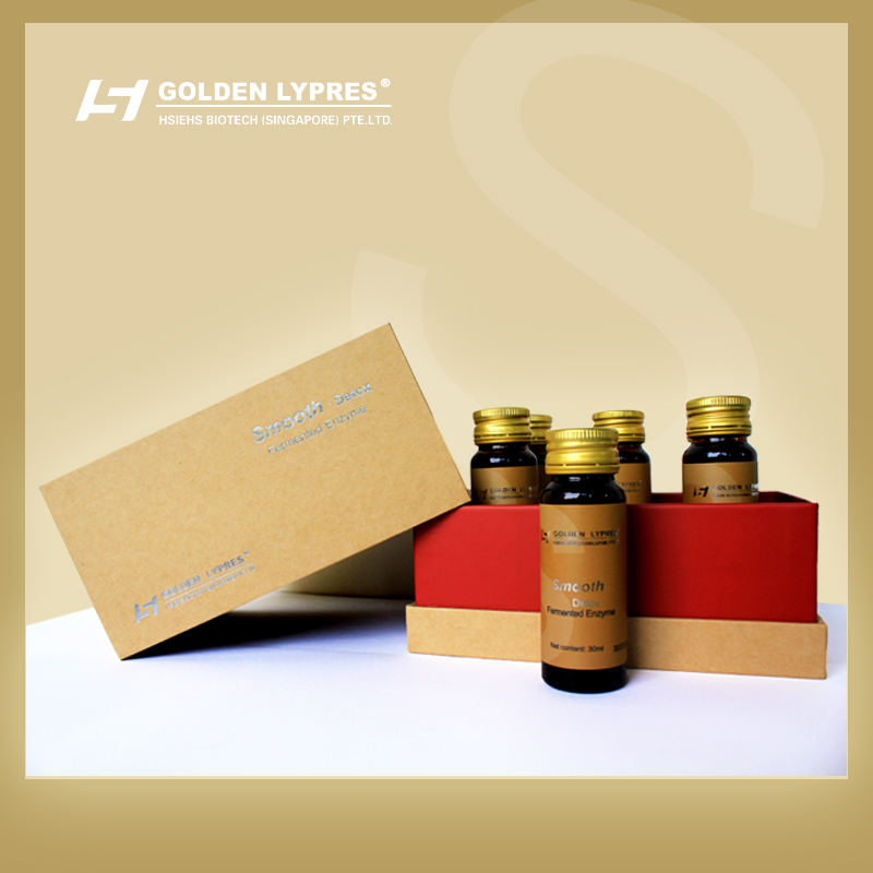 GOLDEN LYPRES Smooth. Detox Fermented Enzyme - Nước uống lên men cho tiêu hóa khỏe