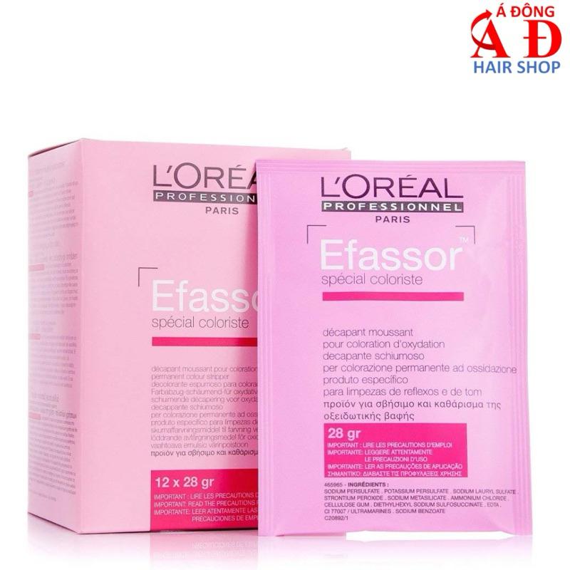 [L'OREAL] BỘT RỬA MÀU TÓC NHUỘM L'OREAL EFASSOR AN TOÀN CHO TÓC - BÓC CÁC LOẠI MÀU