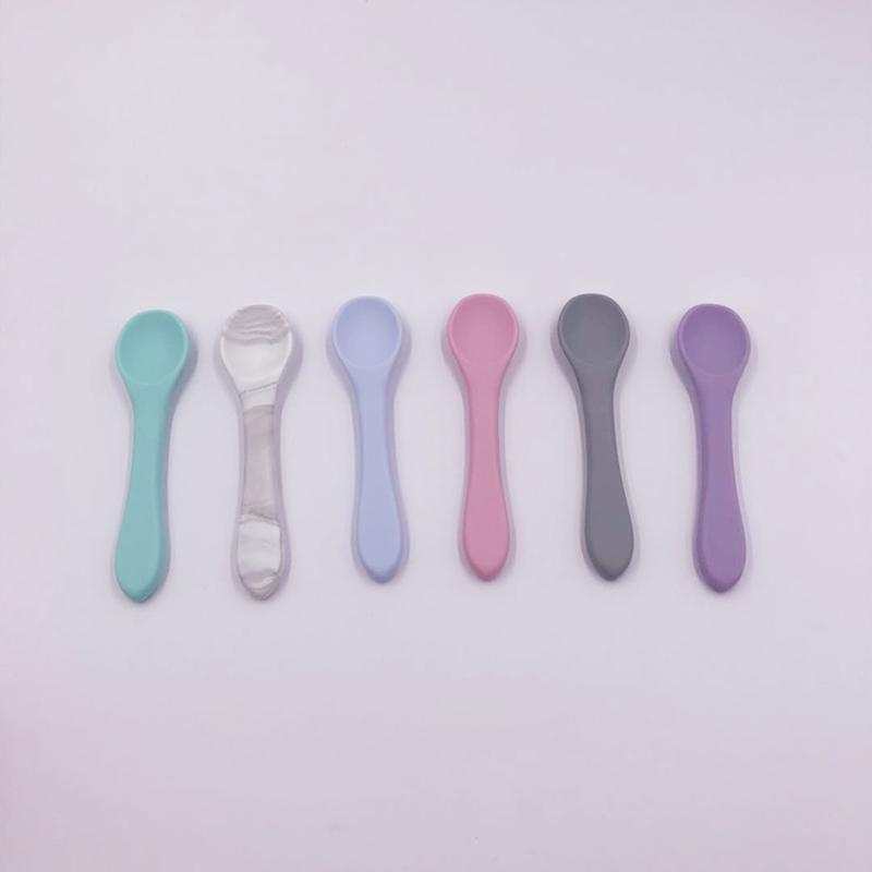 1 Bộ Núm Silicone Mềm Cho Ăn Bát Bộ Thực Phẩm Bộ Đồ Ăn Kẹo Màu Trẻ Em Món Ăn Không Trơn Trượt Cho Bé Đồ Ăn Cho Bé huấn Luyện Bát
