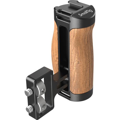 Tay cầm gỗ SmallRig Wooden Mini Side Handle (1/4”-20 Screws) 2913 - Hàng nhập khẩu