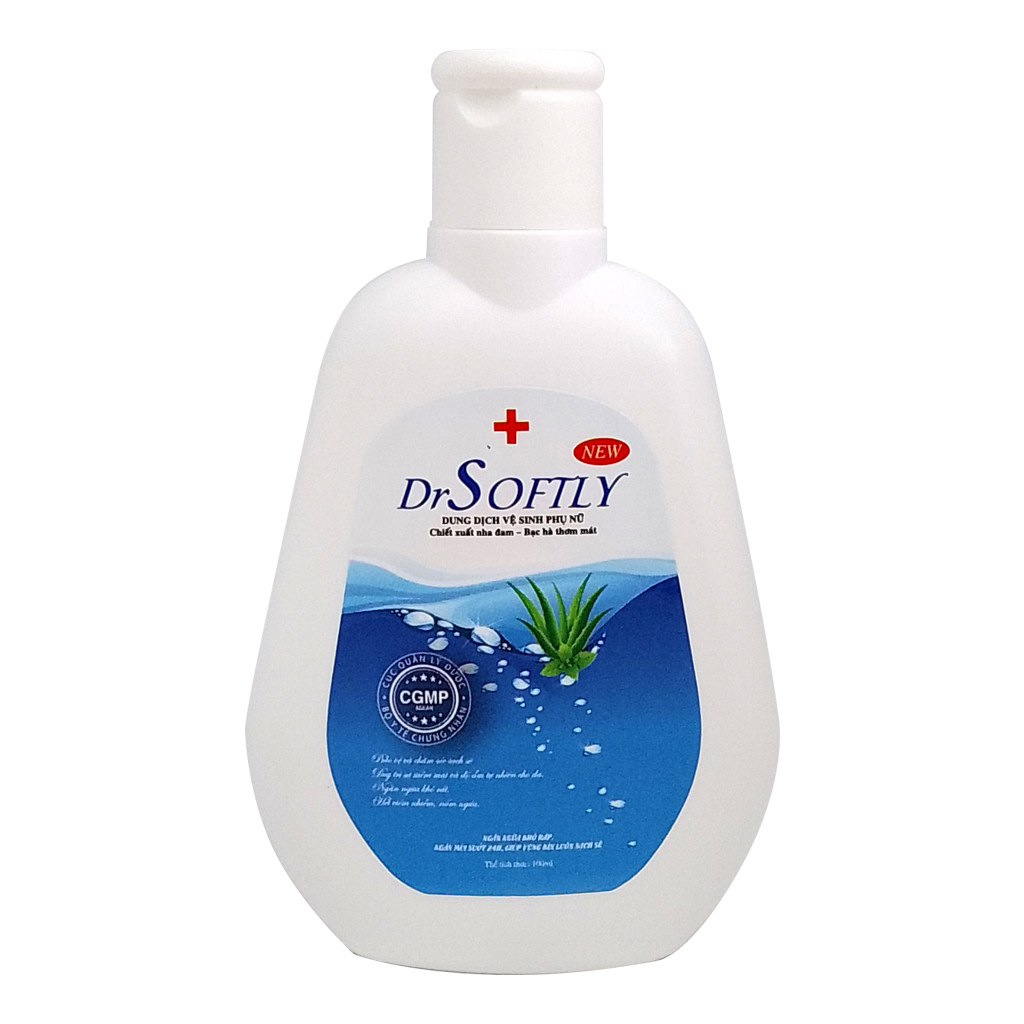 Dung dịch vệ sinh Dr Softly - Feminine Hygiene Solution 100ml (giữ ẩm, cân bằng PH, khử mùi vùng chữ Y suốt 24 giờ)