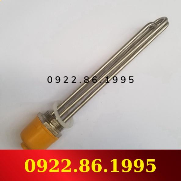 Điện trở nhiệt, cục ren 220V/380V phi 48 inox 304 hàng nhập