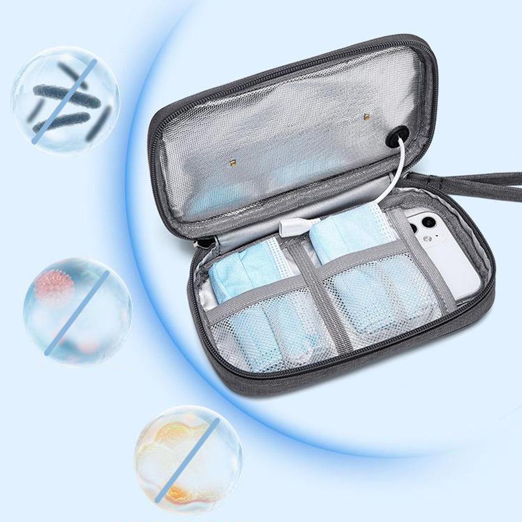 LED  Disinfection Bag Nail Tools Makeup Disinfector