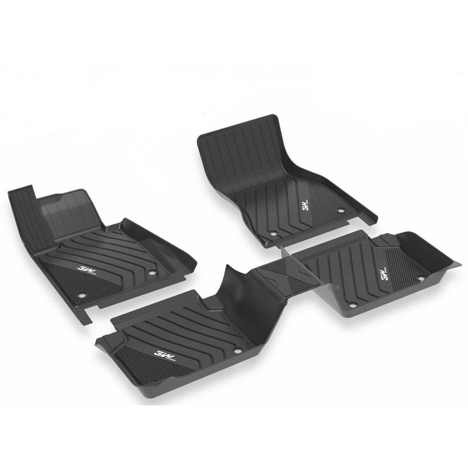 Thảm lót sàn xe ô tô BMW M3 2012- đến nay nhãn hiệu Macsim 3W - chất liệu nhựa TPE đúc khuôn cao cấp - màu đen