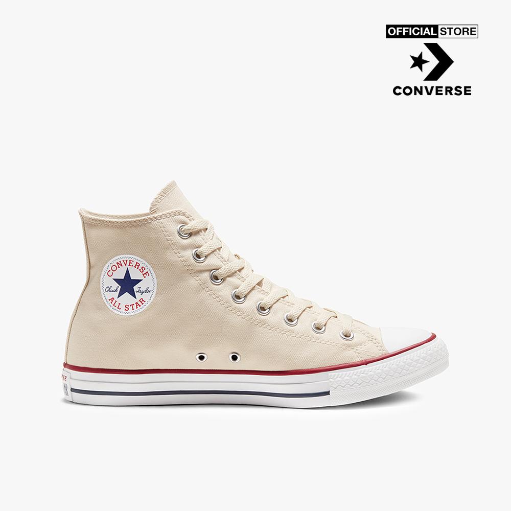 CONVERSE - Giày sneakers cổ cao unisex Chuck Taylor All Star Classic 159484C-0000_NUDE