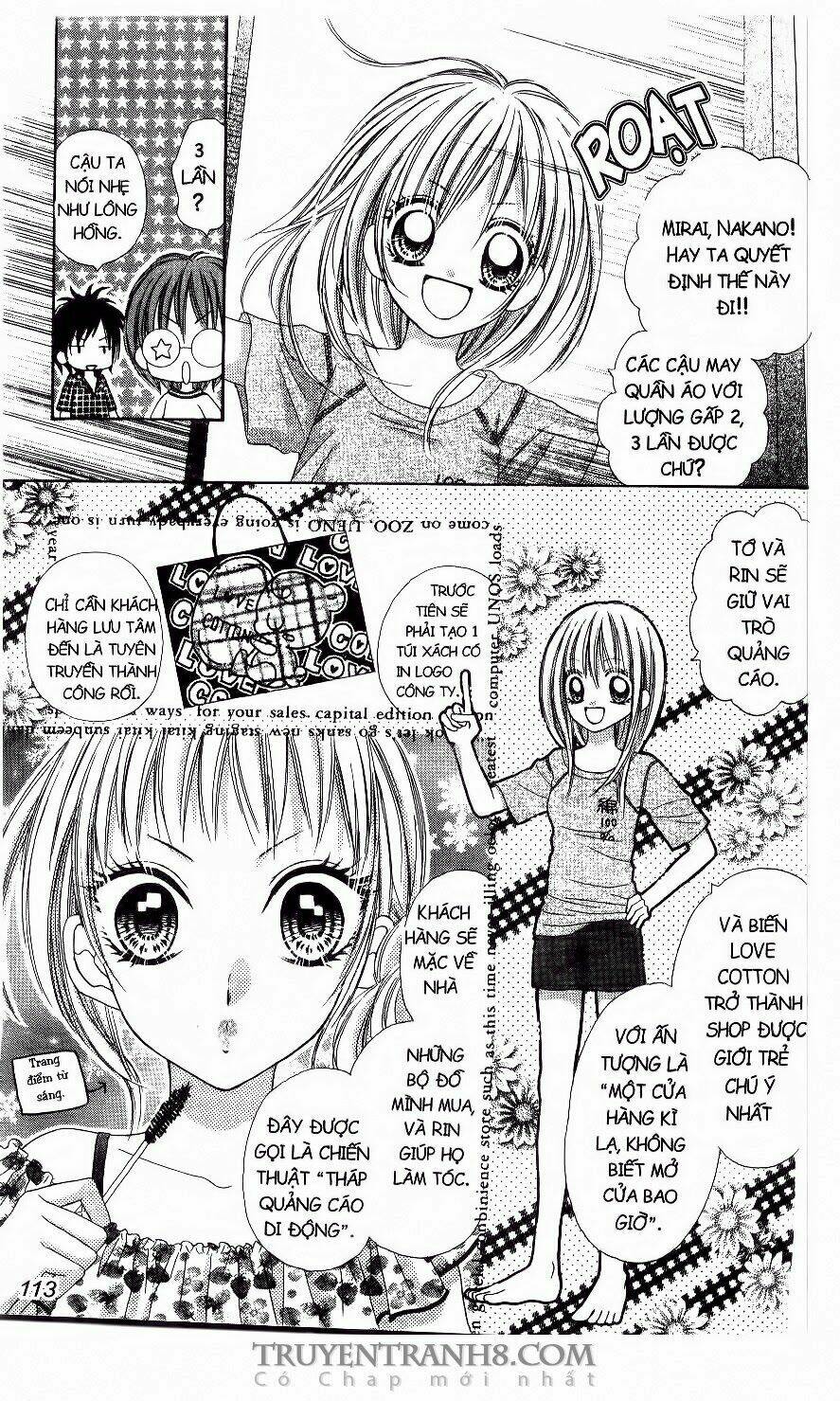 tiệm thời trang, love cotton chapter 4 27