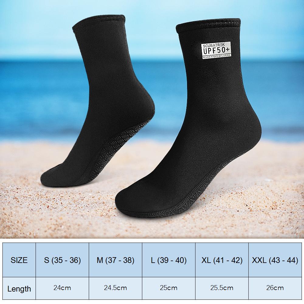 Vớ lặn Vớ chống trượt Bảo vệ tia cực tím để chèo thuyền kayak Lướt sóng