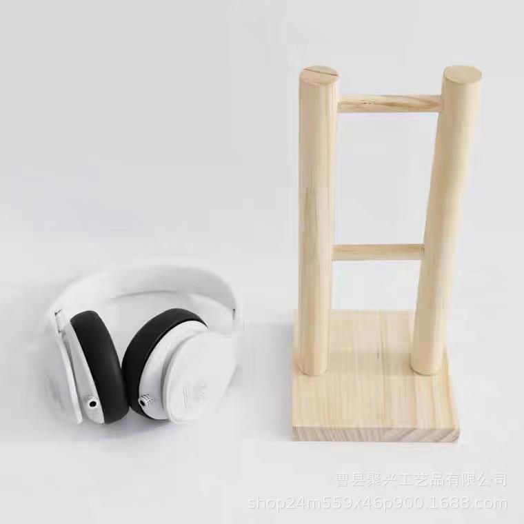 Phong cách mới nhất bằng gỗ khung tai nghe cafe Internet cafe Internet móc giá đỡ tai nghe khung sáng tạo móc treo tai nghe bằng gỗ dễ thương