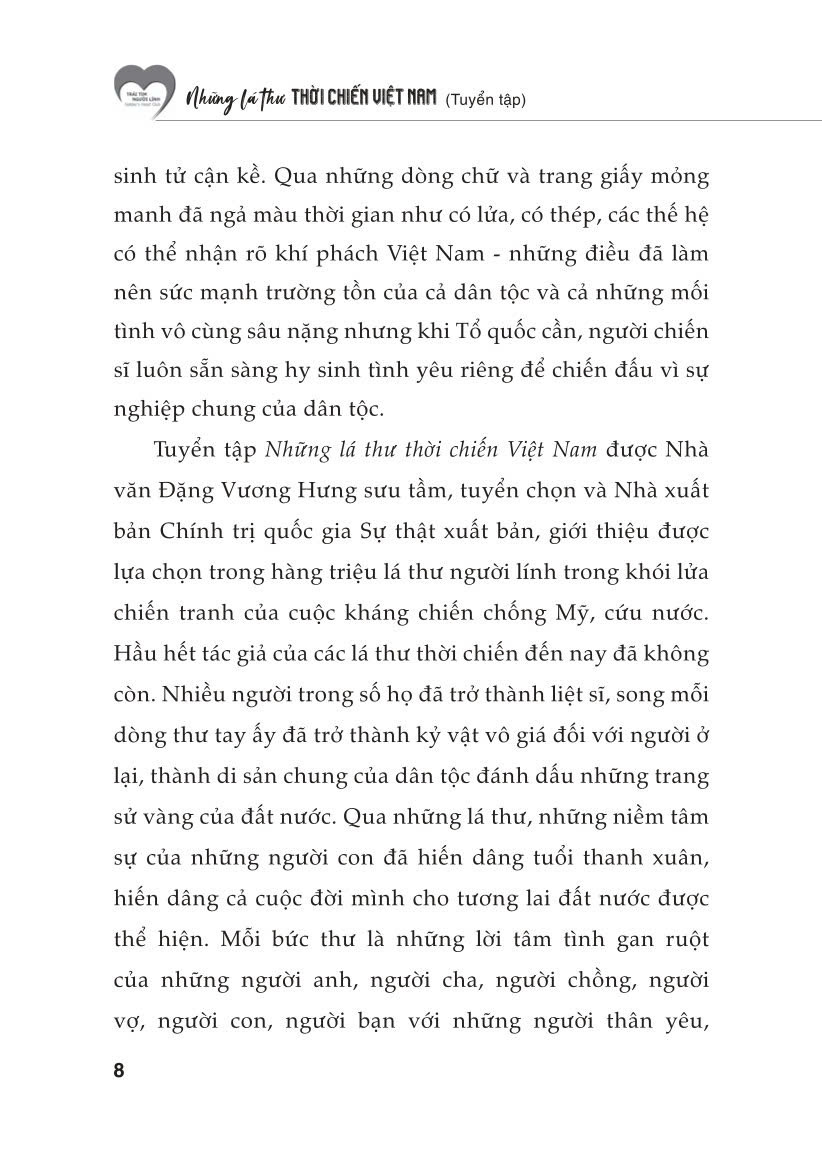 Những lá thư thời chiến Việt Nam (Tuyển tập) (Xuất bản lần thứ hai)