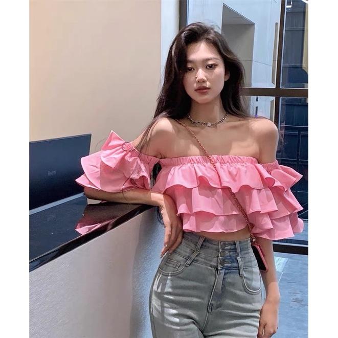 áo tần bèo trễ vai