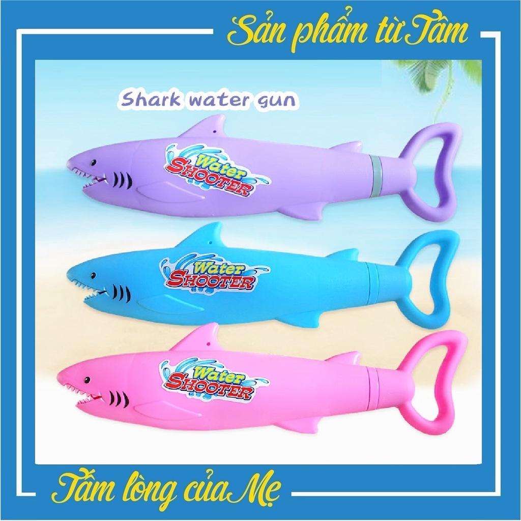 Đồ Chơi Súng Phun Bắn Nước Cá Mập Mẫu Mới Giá Tốt Cho Trẻ Em 29cm Tốc Độ Mạnh- Bền Bỉ