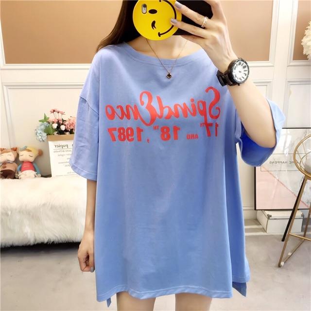 Áo thun tay lỡ form rộng
