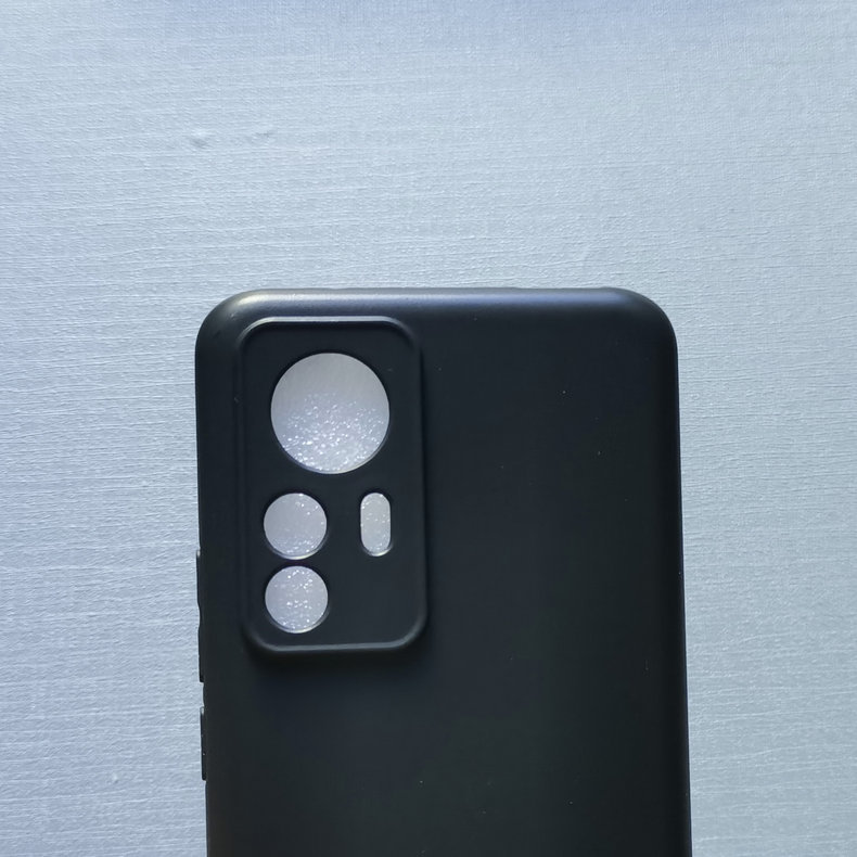 Ốp lưng dẻo cho Xiaomi 12T, 12T Pro - đen cao cấp, chống bám vân tay