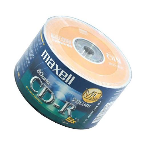 Đĩa trắng Đĩa cd trắng MAXCELL hộp 50 cái dung lượng 700mb