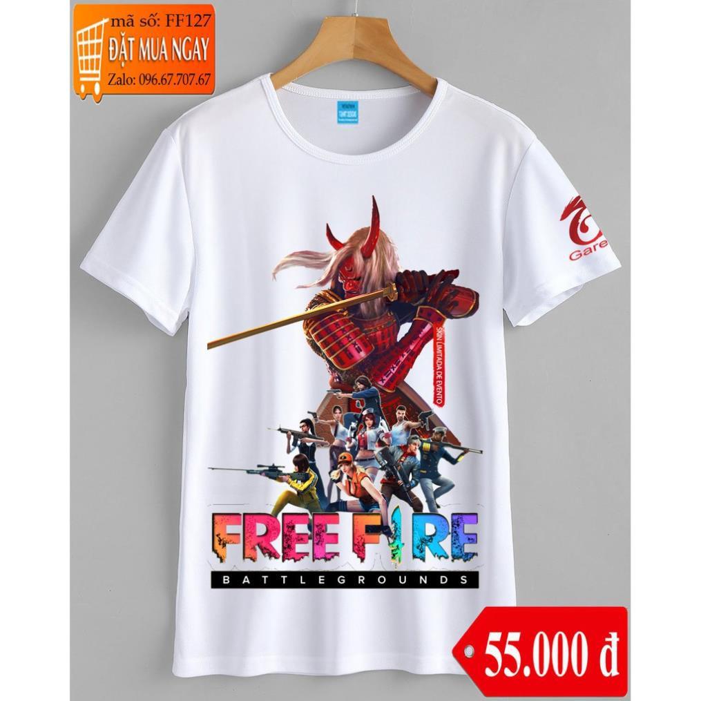 Áo thun game free fire độc đẹp giá rẻ