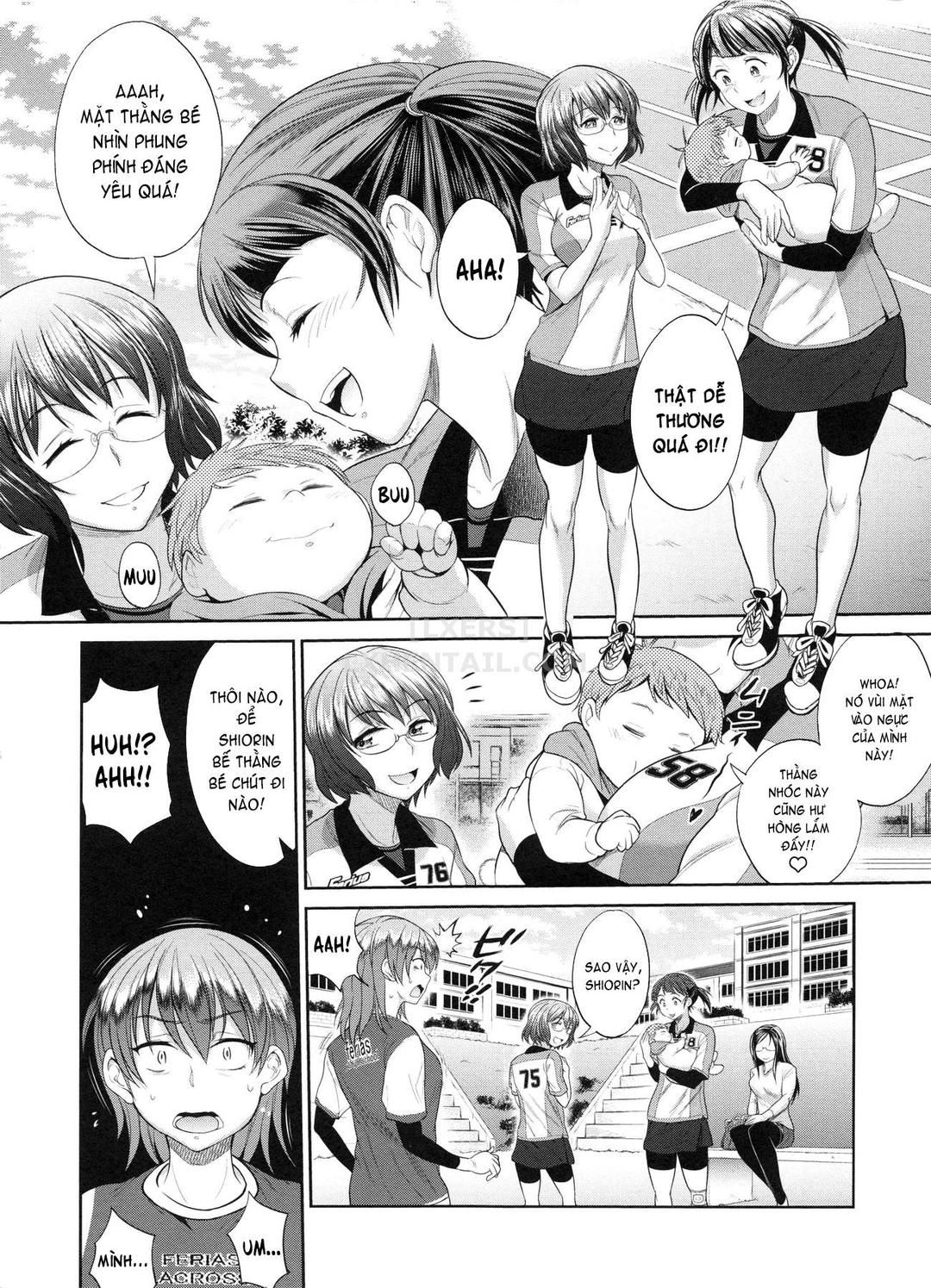 những cô nàng ở clb bóng vợt + sau 2 năm chapter 9 9