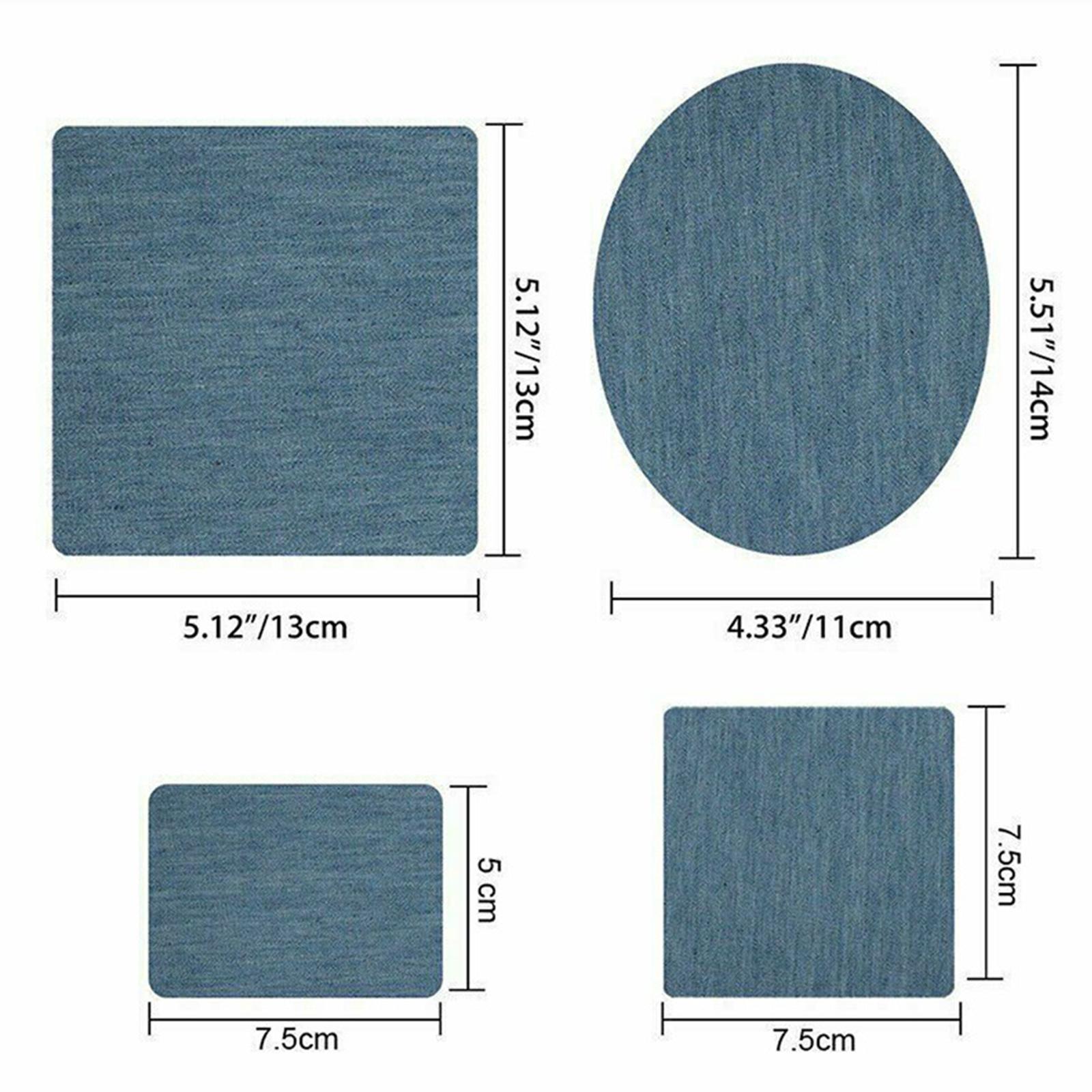 20 Miếng dán quần jean bằng vải denim