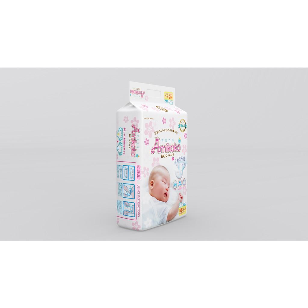 Bỉm - Tã dán Amikoko size NB 62