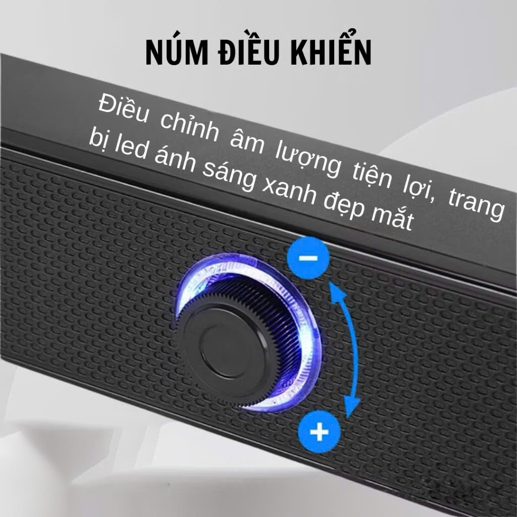 Loa Buletooth Bass siêu mạnh kết nối PC Laptop điện thoại tivi, loa vi tính để bàn E-3511 công suất 6W Usb/ jack 3.5mm – Hàng chính hãng