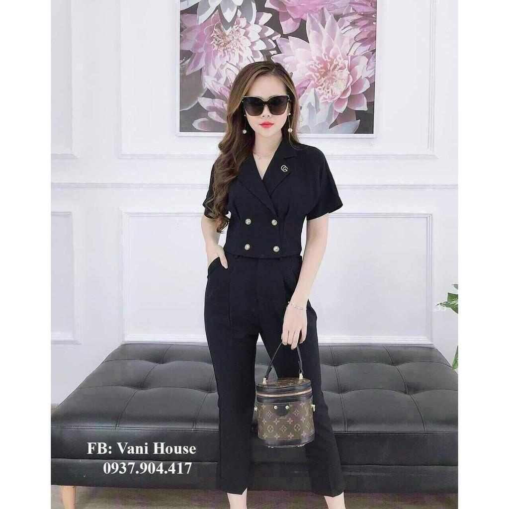 Sét bộ vest tay phồng thời trang cá tính