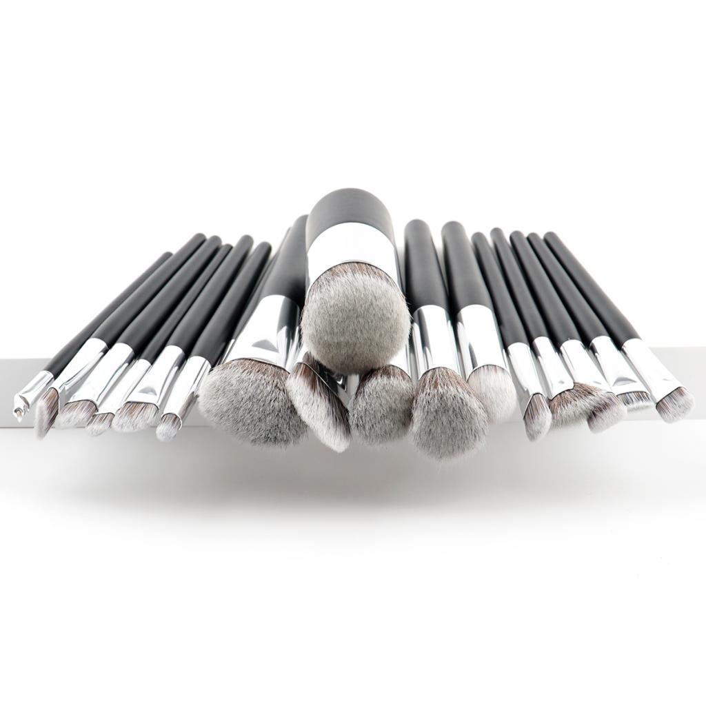 Set 18 Facial Powder Eyeshadow Lip Pro Makeup Blush Contour Cosmetic Brushes