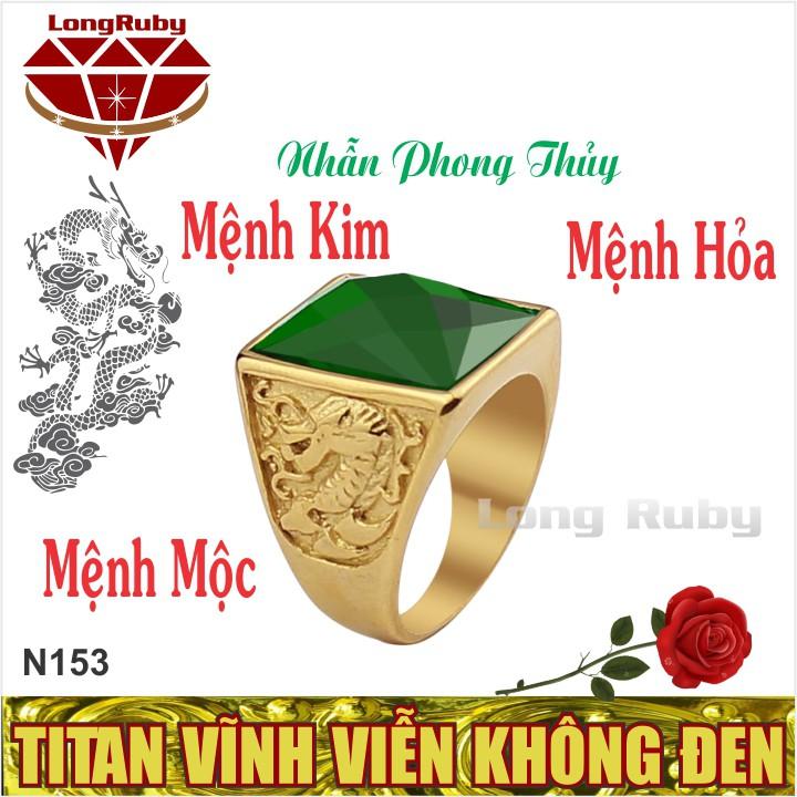 Nhẫn Nam Phong Thủy | Nhẫn Phong Thủy Nam Titan NMHOA, NMTHO, NMKIM