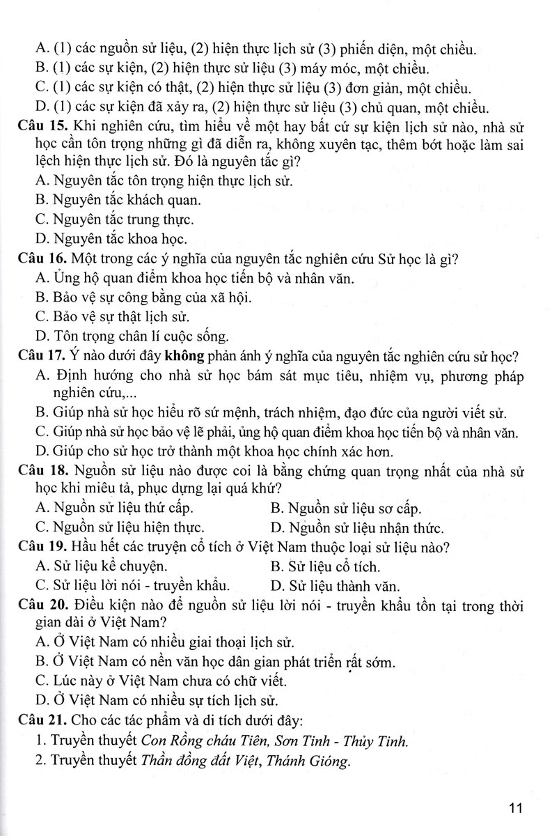 Sách tham khảo- Hướng Dẫn Trả Lời Câu Hỏi Tự Luận Và Trắc Nghiệm Lịch Sử 10 (Biên Soạn Theo Chương Trình GDPT Mới)_HA