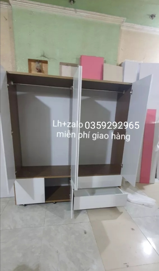 Tủ nhựa đài Loan 4 cánh