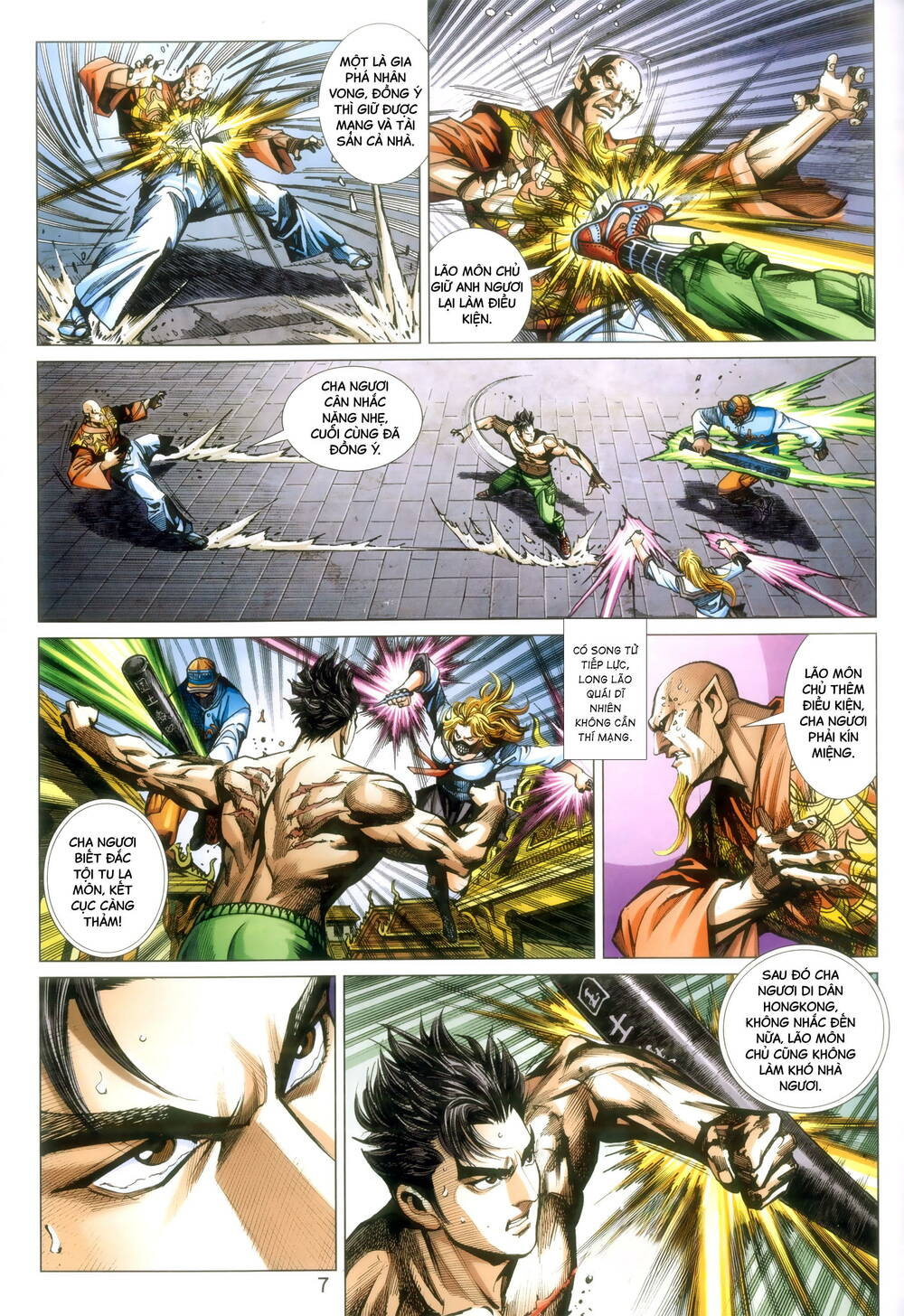 Long Hổ 5 Thế 3 Thế Cừu chapter 88 7