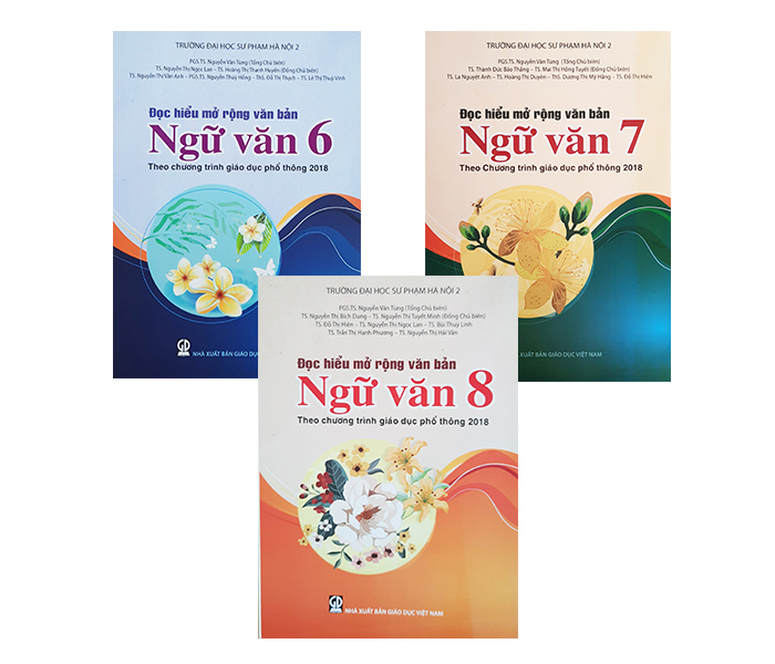 Combo Đọc hiểu mở rộng văn bản Ngữ văn 6 7 8 Theo Chương trình Giáo dục phổ thông 2018