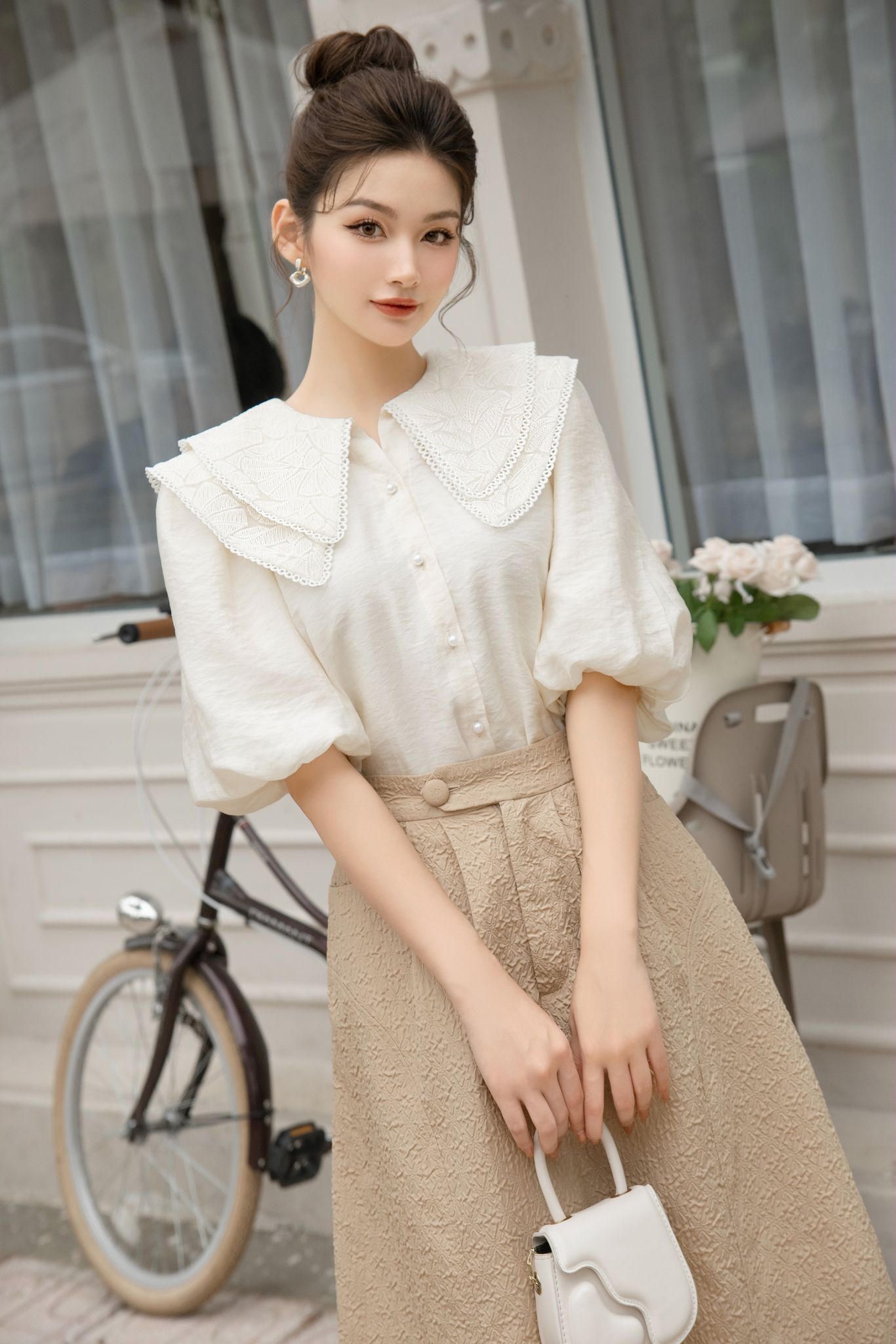 OLV - Áo Orla Beige Top